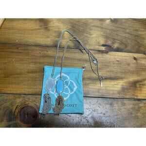 Kendra Scott Rayne Tassel Pendant Necklaces Gold And Silver